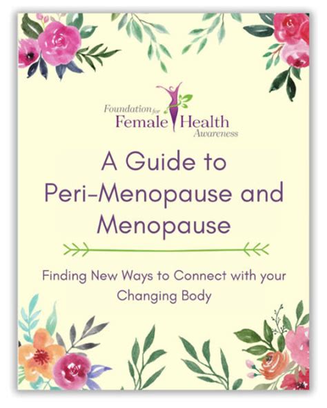 Ebook Guide To Peri Menopause And Menopause Foundation For Female