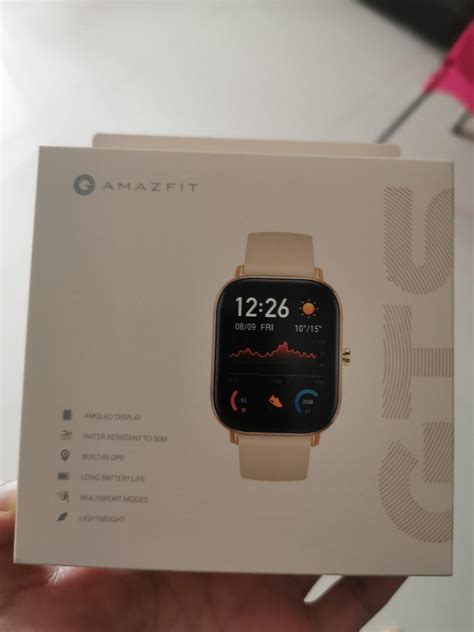 Amazfit Gts Desert Gold Local Set Mobile Phones Gadgets Wearables