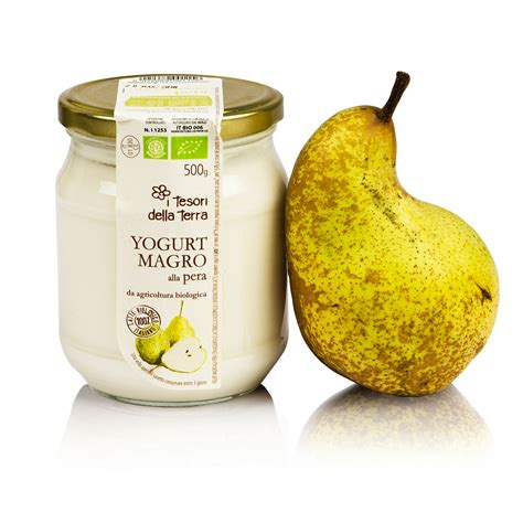 Yogurt Magro Alla Pera Bio G Tesori Della Terra Eataly