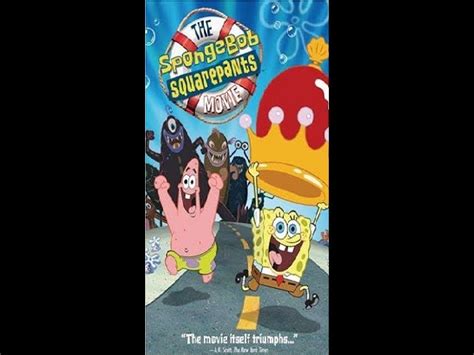 The Spongebob Squarepants Movie Vhs And Dvd Trailer Hot Sale