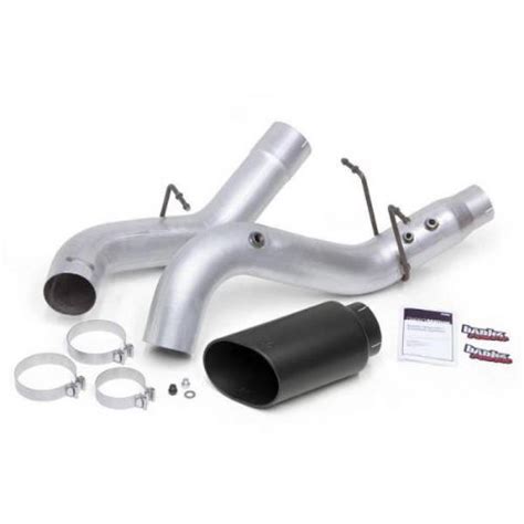 B Banks Power Single Dpf Back Monster Exhaust With Side Kick