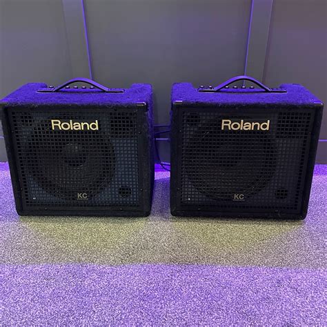 Roland Kc150 Pair Of Keyboard Amplifiers Speakers Reverb Uk