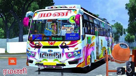 Ramani🎀💥 சேலம் To தர்மபுரி Tn Private Bus Driving Bus Simulator