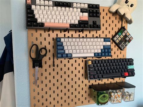 2x IKEA SKADIS PEGBOARD Accessory Small Mechanical Keyboard Etsy