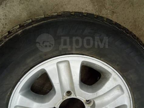 Колесо 275/65/17, 17", 1 шт, 275 мм, 65 %, радиальный, Bridgestone 613V ...