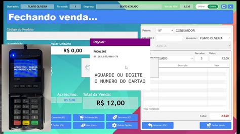 FINANCES PDV Recebendo Pagamentos Por TEF PayGo YouTube