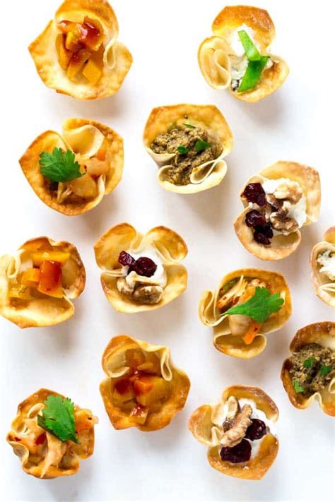 How To Make Wonton Cups Healthy Seasonal Recipes