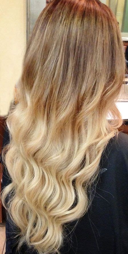 Nice Ombre Hair Color Ideas Dip Dye Hair Blonde Dip Dye Hair Curly