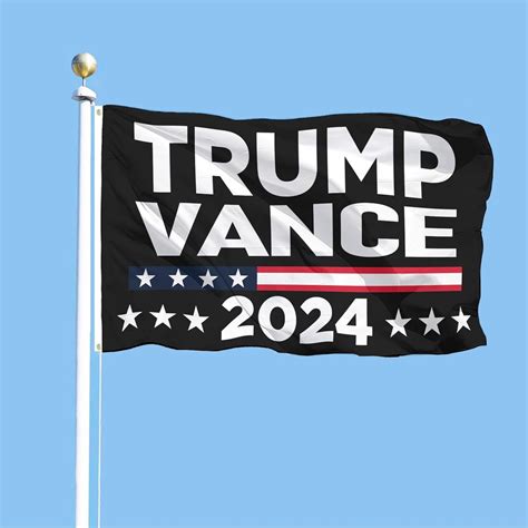 Trump Vance 2024 Flag 3x5 Ft Us Flag Donald Trump 2024 President J D