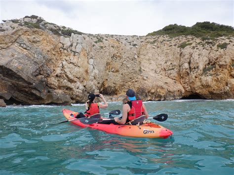 Ruta En Kayak Por Las Calas De Sitges Turismo De Sitges