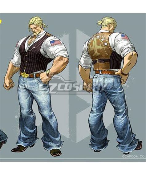 Street Fighter VI 6 Guile 2023 Cosplay Costume