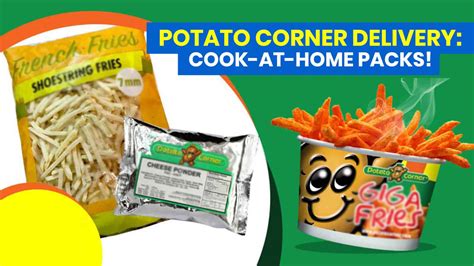 Potato Corner Delivery How To Order Cook At Home Packs The Poor