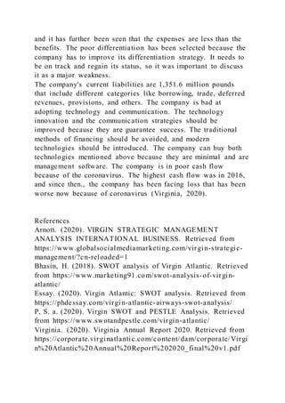 16Virgin Atlantic SWOT AnalysisIntrodu PDF