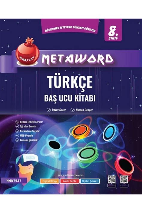 Nartest Yayınevi 8 Sınıf Metaword Türkçe Fiyatı Yorumları Trendyol