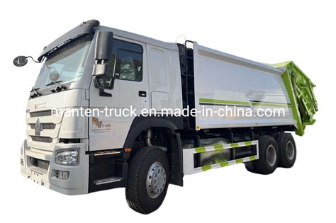 Customizable Sinotruk Howo X Cbm Liters M Compactor Garbage