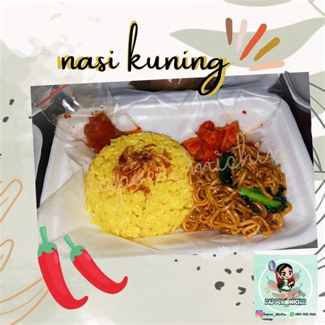 Jual PRE ORDER Paket Nasi Kuning Sederhana Shopee Indonesia