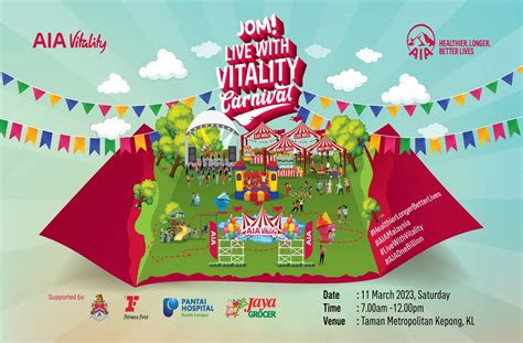 Wellness Jom Live With Vitality Carnival 2023 Aia Malaysia