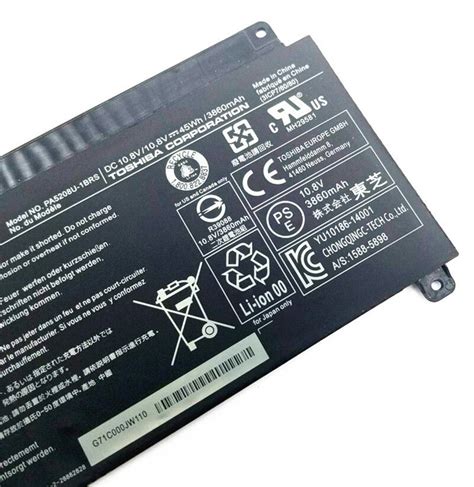 NEW Genuine PA5208U 1BRS Battery F Toshiba Satellite E45W P55W