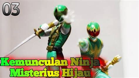 Kemunculan Ninja Misterius Hijau Ninpu Sentai Hurricaneger Ps