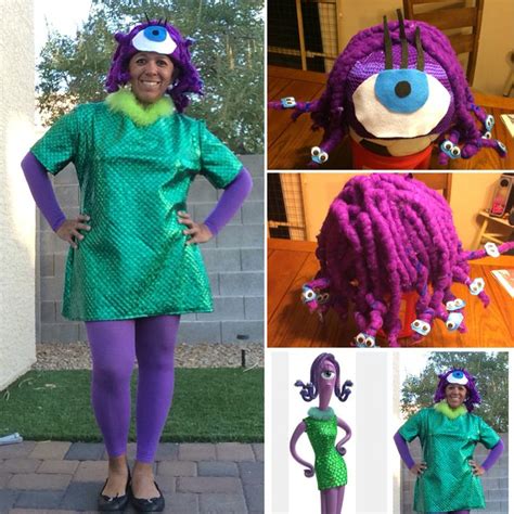 Celia Halloween Costume From Monster S Inc Head Of Snakes Was Made