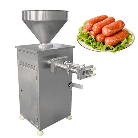 Chicken Pneumatic Fill Stuffing Sausage Filler Make Machine Stuffer