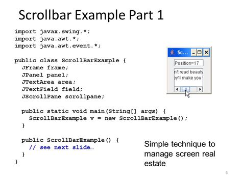 Lecture Swing Layout Programming Lecturer Prof Jim Warren Ppt