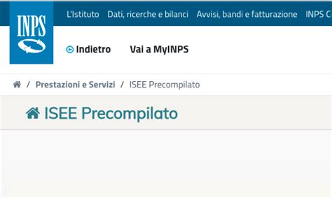 Isee Online Precompilato Calcolo Inps Documenti Necessari E Come