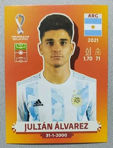 Figurita Panini Mundial Qatar 2022 Julian Alvarez Arg14 En Venta En