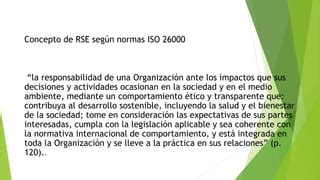 Normas Iso De Rse Ppt