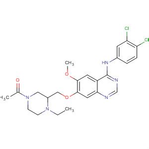 Piperazine Acetyl Dichlorophenyl Amino Methoxy