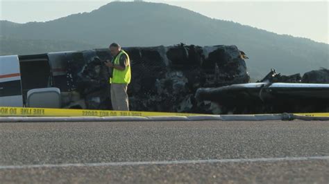 Photos Ntsb Investigators On Scene Of Dale Earnhardt Jr Plane Crash