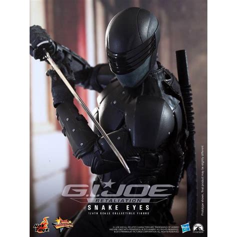 HOT TOYS MMS 192 G I JOE RETALIATION SNAKE EYES มอสอง Shopee Thailand