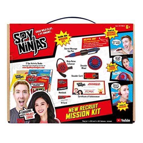 Spy Ninjas New Recruit Mission Kit From Vy Qwaint And Chad Wild Clay Weekly Ads Online