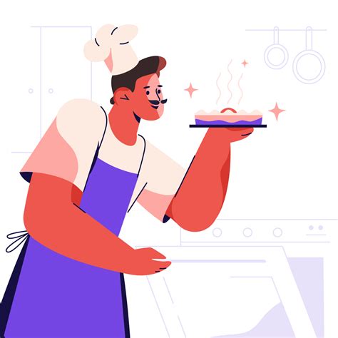 Chef Animated Illustrations | Creattie