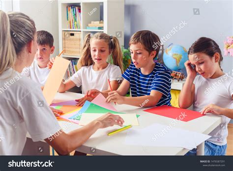 Creative Projects Children Home School Kids Stock Photo 1476587291 ...
