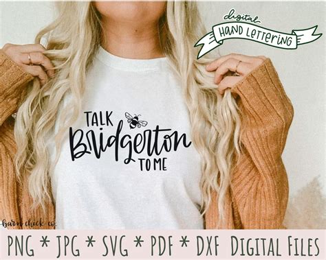 Bridgerton SVG Hand Lettered Cut Files Lady Whistledown SVG Society