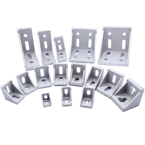 Aluminum Corner Bracket Set Angle Brackets Connectoraluminum Extrusion Profile Aluminum Profile