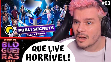 React Ep Corrida Das Blogueiras Publi Secrets Black Friday Diva