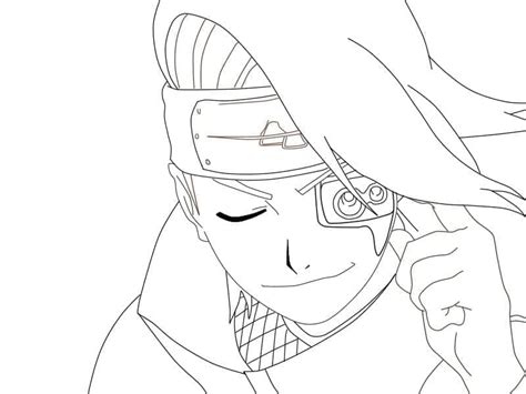 Dibujos De Deidara De Akatsuki Para Colorear Para Colorear Pintar E