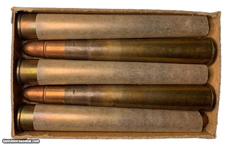 Collectible Ammo Full Box Kynoch Magnum Flanged Nitro Express