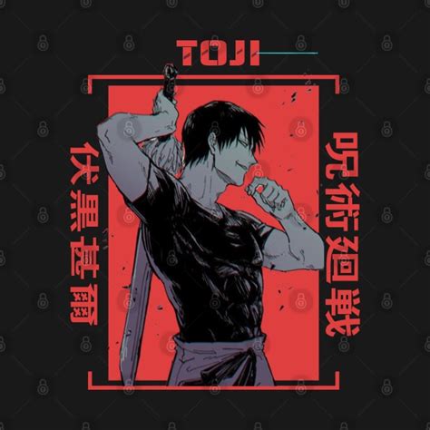 Toji Fushiguro Jujutsu Kaisen T Shirt Jujutsu Kaisen Store