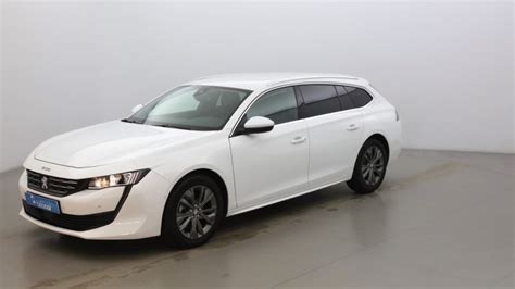 Peugeot 508 Sw Puretech 180ch Sands Allure Eat8 Blanc Nacré Occasion 2019 26390€ Briocar