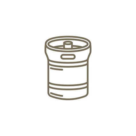 Premium Vector Beer Keg Icon Vector Design Templates