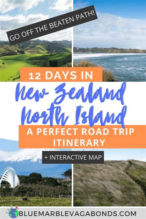 New Zealand North Island Road Trip Itinerary New Zealand Travel New