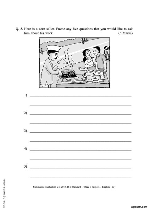 Class English Sample Paper Maharashtra Board Pdf Maha Std