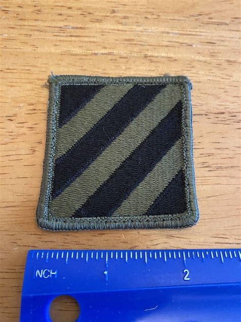 Us Army Rd Infantry Division Patch Subdued Inv Ebay