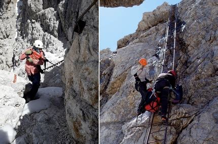 Via Ferrata Delle Bocchette Alte Riapre La Famosa Ferrata Delle