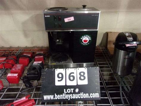 BUNN VPR SERIES COFFEE MAKER Bentley Associates LLC