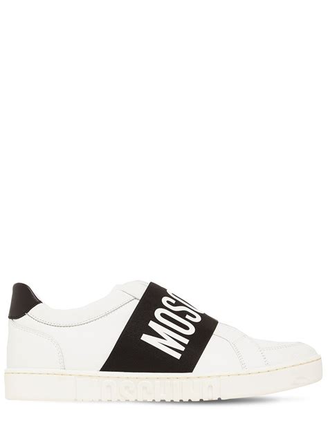 Sneakers Basses Moschino Luxe Pour Homme Modalova