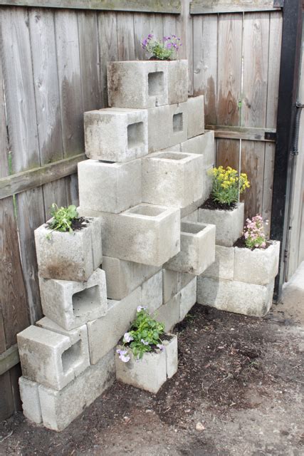 How-to: Cinder Block Planters